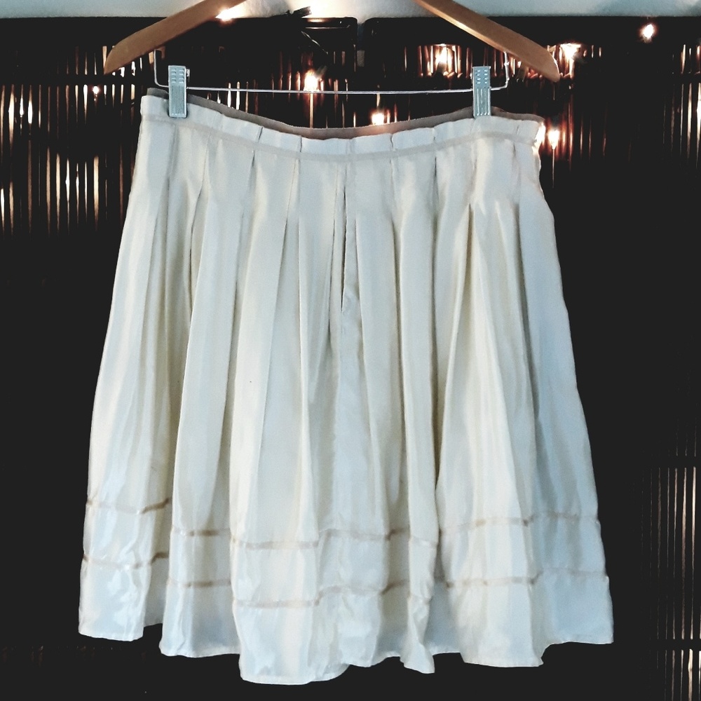 See by Chloe lined silk skirt